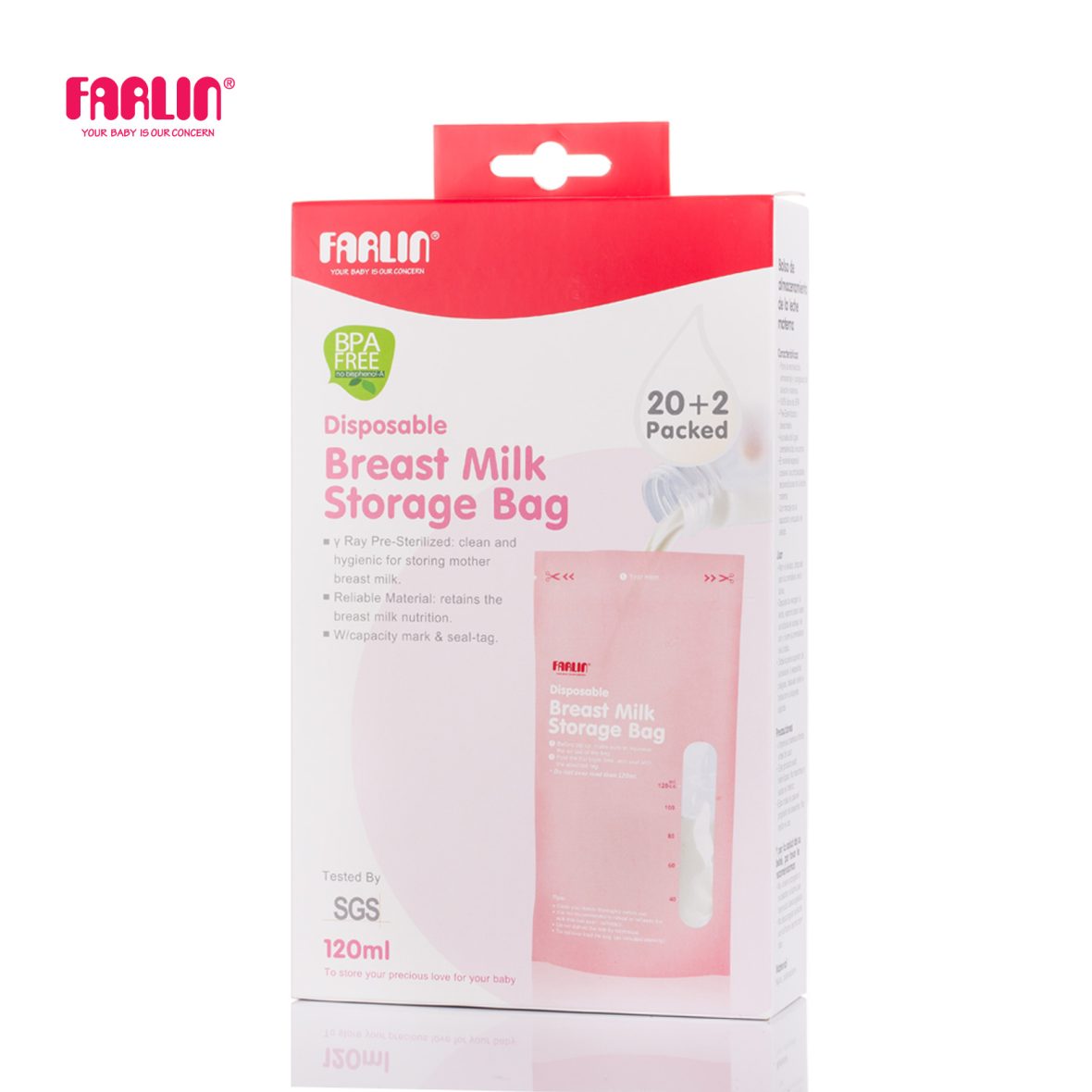 Farlin Disposable Breast Milk Storage Bag