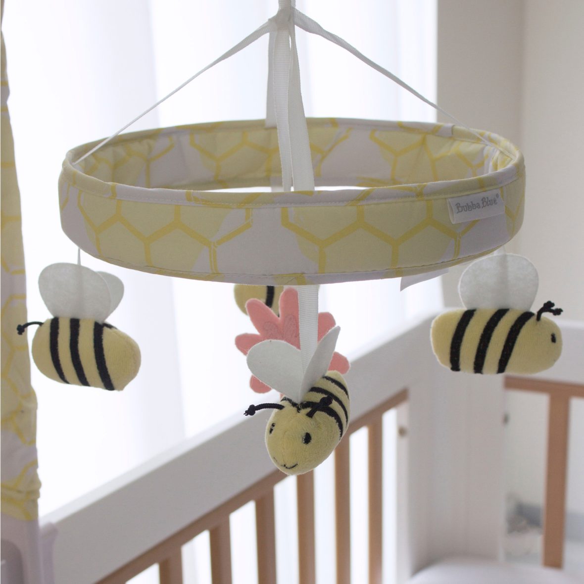 Bubba Blue Bee Beautiful Musical Mobile