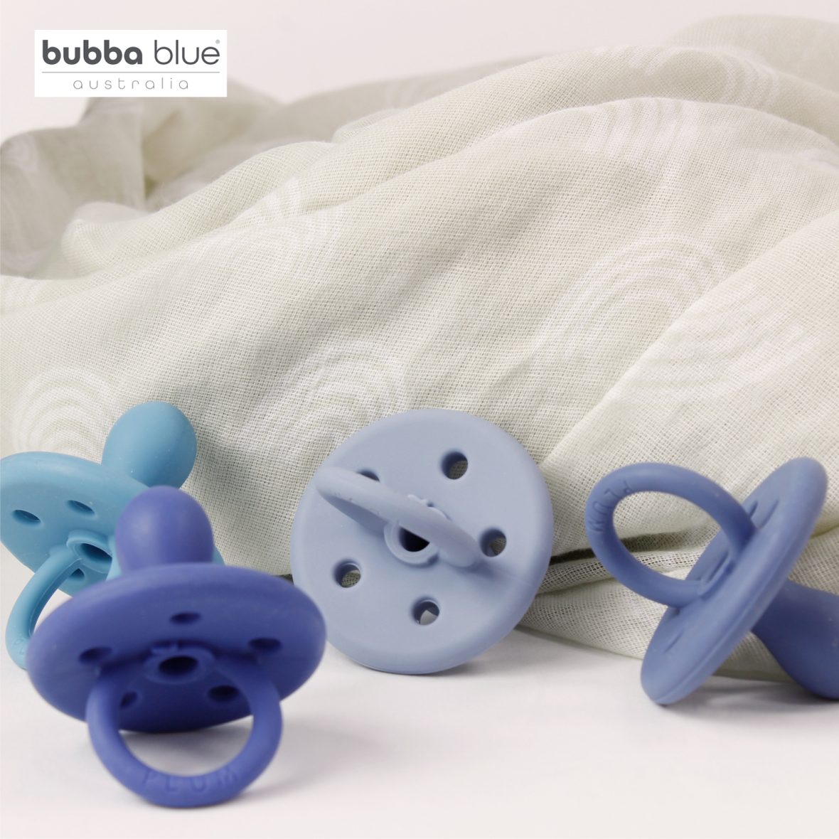 Bubba Blue PLUM Silicone Soother – (6 – 36m)