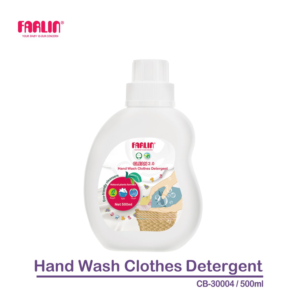 Farlin Clean 2.0 Hand Wash Clothes Detergent