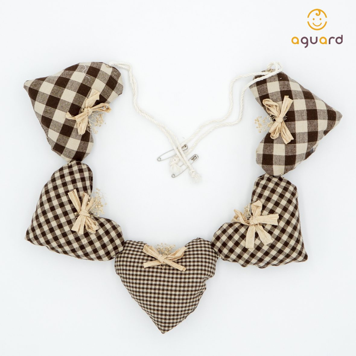 AGUARD Teepee Tent Accessories – Brown Check