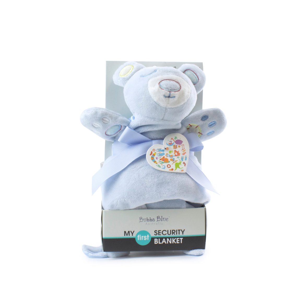 Bubba Blue Blue Bear Security Blanket